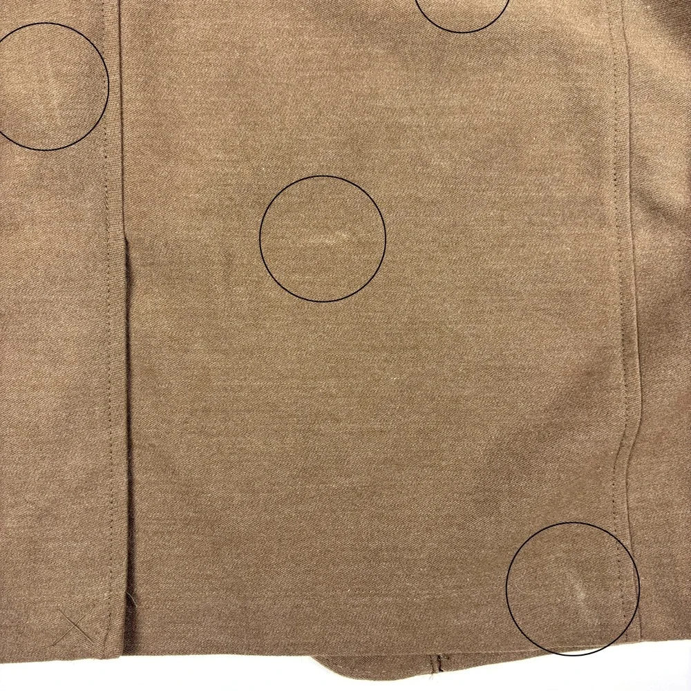 NWT Johnston & Murphy Knit Blazer Mens 2XL Camel Brown Fox Pattern Trim Unstruct